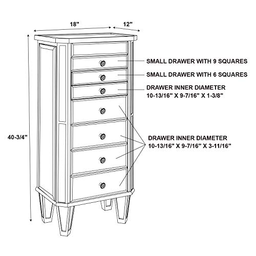 Powell Jewelry Armoire - Image 10