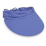 wallaroo Women's Aqua Sun Visor - Quick-Drying Lightweight Sun Hat, Hydrangea