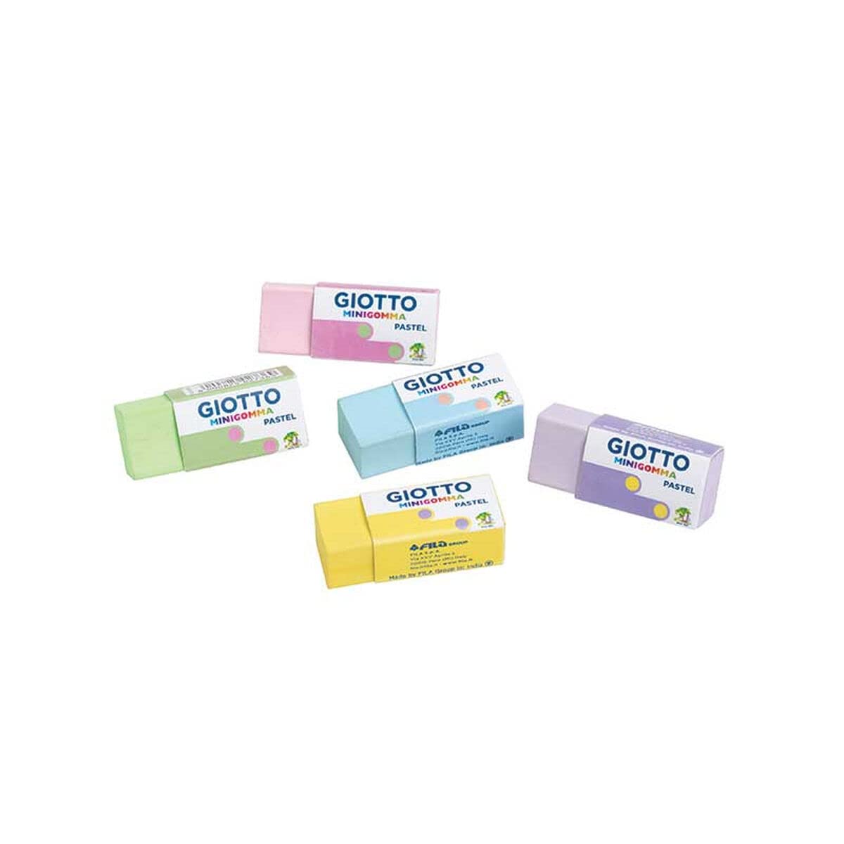 GIOTTO Boccia Contains 120 Pastel Color Mini Tires