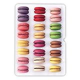 24 Macarons Mix - French Cookies - Macaroons Made in USA by French Chefs - Flavor Assortment