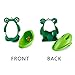 Dshengoo Frog Pee Training Toilet-Training Potty, Green, Polypropylene