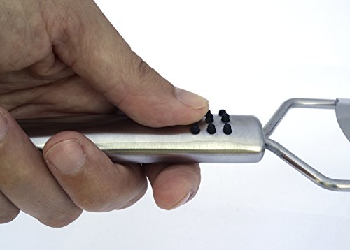 Culina Hand-held Fine Spice Grater 12.5". Stainless Steel. Professional-Grade Tool - Thumbnail 2