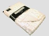 EverydaySpecialcom Deco Luxury Faux Fur Sherpa Reversible White Throw Blanket