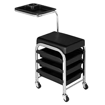Amazon Com Nail Pedicure Beauty Salon Trolley Chair Makeup Skin