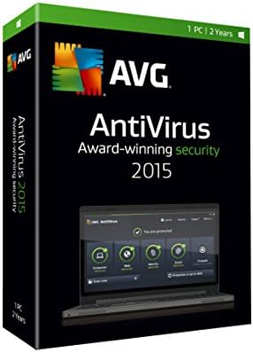 AVG ANTIVIRUS 2015, 1 USER 2 YEARS
