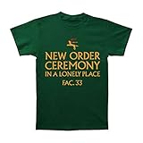 New Order Men's Ceremony Slim Fit T-shirt Green