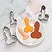 ShengHai Bachelorette Party Cookie Cutter Set, Great for Celebrating or Decorating Bachelorette Party, Bridal shower or Parties, DIY Fondant & Cake Decoration, Set of 3 Assorted Sizes