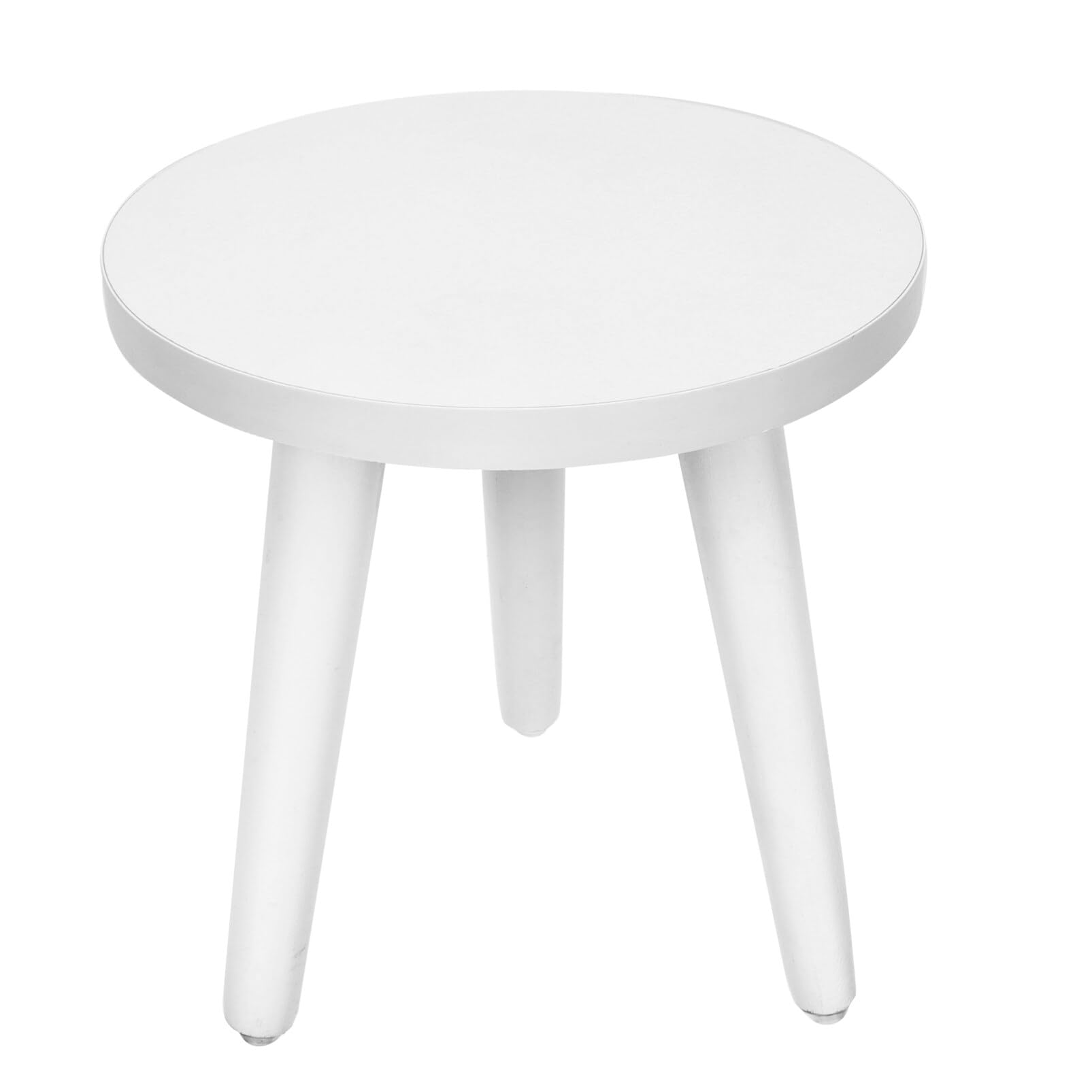 Cabilock Wood Small Flower Stand Decor for Shelf Outdoor Plant Stand Garden Plant Pot White Tray Wooden Wood