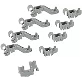 Bosch 00632372 Dishwasher Lower Rack Clip for Flip Tines