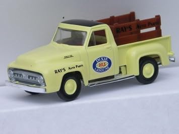 Buy Matchbox Collectibles Dixie Gas Parts And Service 1953 Custom Ford Pick Up F100 Yellow Online At Low Prices In India Amazon In