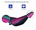 WoneNice Camping Hammock - Portable Lightweight Double Nylon Hammock, Best Parachute Hammock with 2 x Hanging Straps for Backpacking, Camping, Travel, Beach, Yard and Garden (Dark Green/Purple)