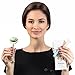 FLASH SALE Anti Aging Jade Roller Tool for Face Massage Therapy 100% Natural Stone Includes Facial Silicone Spatula, Storage Bag, Quality Certificate, Brochure and Gift Box by Matykos