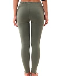Pantalones de ciclismo para dama, con cremallera plisada y cintura baja