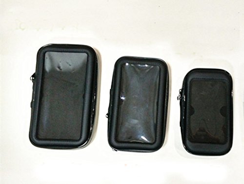 Oda Bike or Motorcycle Handlebar Mount with Water-Resistant Holder for Mobile Phone Support Holder and Medium Bag Medium