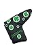 Shamrock Clover Replacement Putter HeadCover - by Parsaver - Lucky Four Leaf Covers Compatible with Scotty Cameron Odyssey Taylormade Titleist Ping and Mizuno Putters