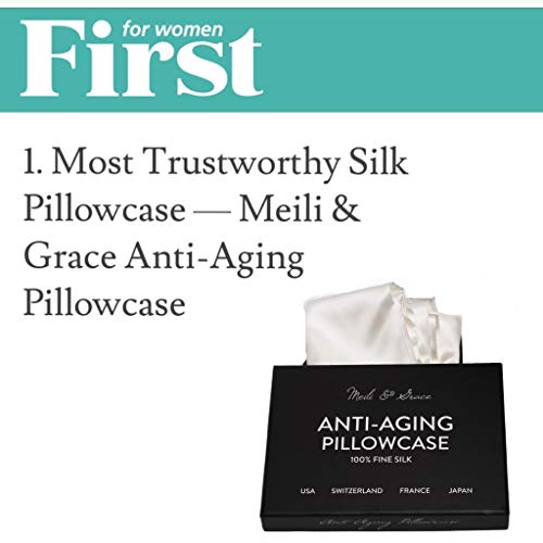 AntiAging 100 Mulberry Silk Pillowcase by Meili & GraceThe Best Silk