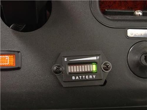 LOOYUAN 48 Volt Golf Cart Digital LED Battery State of Charge Indicator Meter - Thumbnail 3