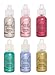 Ranger Bundle of 6 Liquid Pearls Glue - 2017 Colors - Ancient Gold, Blush, Mermaid, Oyster, Periwinkle and Raspberry