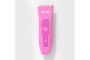 MANSPOT LADYSPOT™ Electric Razors for Women, Shaving and Grooming Sets with 3 Gurad and Replaceable Ceramic Blade Heads, Bikini Trimmer Women Pubic Hair Trimmer, No Nick, No Cut, No Razor Burn-(Rose Red)