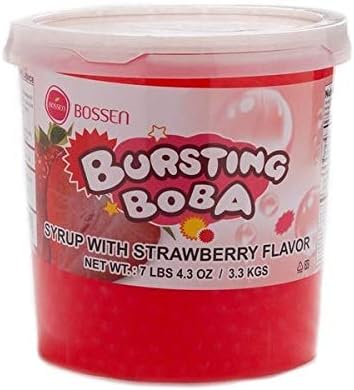 Bursting Popping Boba (7.26lbs) (Strawberry) - PACK OF 2