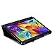 MoKo Samsung Galaxy Tab S 10.5 Case - Slim Folding Cover Case for Samsung Galaxy Tab S 10.5 Inch Android Tablet, BLACK (With Smart Cover Auto Wake / Sleep)