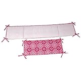 NoJo Butterfly Bouquet Traditional Padded Bumper