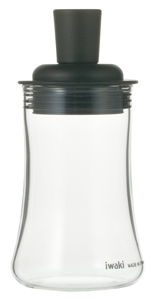 iwaki(イワキ) 耐熱ガラス ふりかけボトル ブラック KT5031-BKF商品画像
