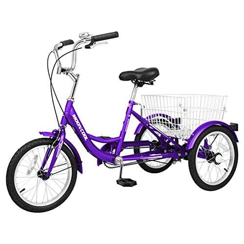 Slsy 16 inch Tricycle Trike Bike Perfect for Beginner Riders