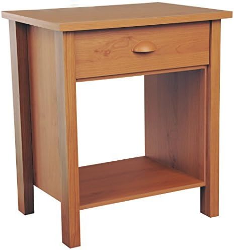 Amazon Com Venture Horizon Nouvelle Night Stand Oak Furniture Decor
