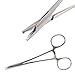 EG GIFTS Stainless Steel Body Piercing Clamps Forceps Micro Dermal Anchor Hemostat