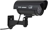 BW Dummy Camera Outdoor Indoor Fake CCTV Security Camera with Flashing Light view 3