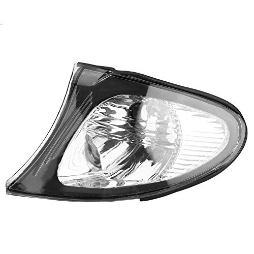 Clear Corner Signal Light,1 Pair Turn Signal Corner Light Lamp Lens Replacement For BMW E46 3-Series 4DR 2002-0005Sedan Clear Corner Parking Marker Light Lens - Thumbnail 6