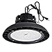 hykolity 250W UFO LED High Bay Light Fixture, 35000lm 1-10V Dimmable 5000K [750W/1000W MH/HPS Equiv.] 5' Cable with US Plug, Commercial Warehouse/Outdoor Area Light