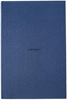 Laton Stripy Premium Notebook (Blue)