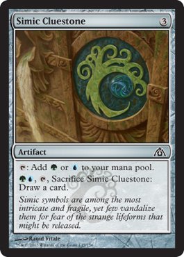 Magic: the Gathering - Simic Cluestone - Dragon's Maze