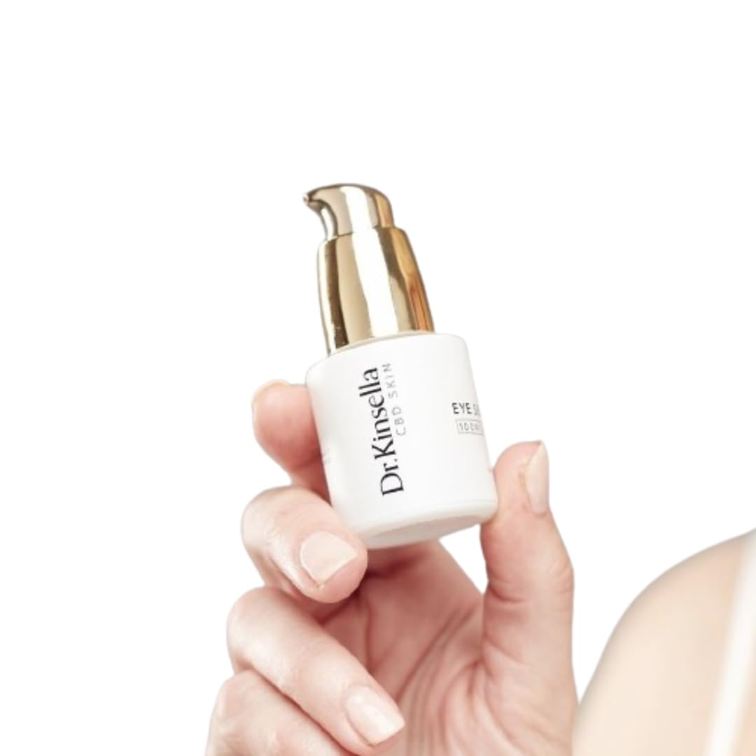 Dr. Kinsella Eye Serum – Brightening Anti-Ageing Eye Cream for Dark Circles, Puffiness & Eye Bags – Hydrating Formula with Hyaluronic Acid, Vitamin C & Caffeine