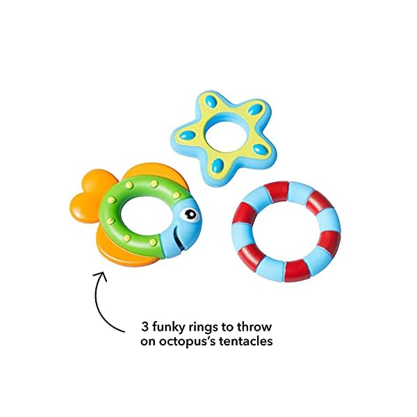 Nuby-Octopus-Floating-Bath-Toy Nuby Octopus Floating Bath, 1 Count ( Pack of 1)