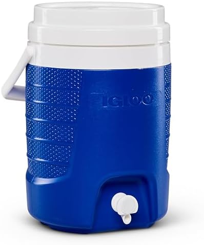 Dispensador de Bebidas Sport 2 Gallon 7,6 L – Enfriador Aislado para Deporte, Camping & Exterior – Depósito Resistente con Grifo, Majestic Blue, fácil de Limpiar