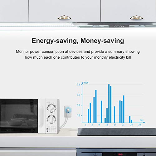 SONOFF IW101 WiFi Smart Light Wall Switch with Power Monitoring, Needs Neutral Wire, Compatible with Alexa, Google home and IFTTT,ETL and FCC Listed.