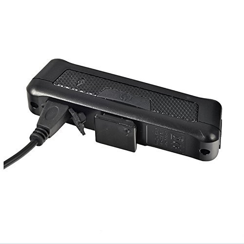 US Fast Shipping! Rechargeable USB Bike Tail Light Bicycle Head Light with 6 Solid & Flashing Modes- Adjustable Front/Rear Bike Safety Light Pack to Keep Your Riding Safe(Red+White)