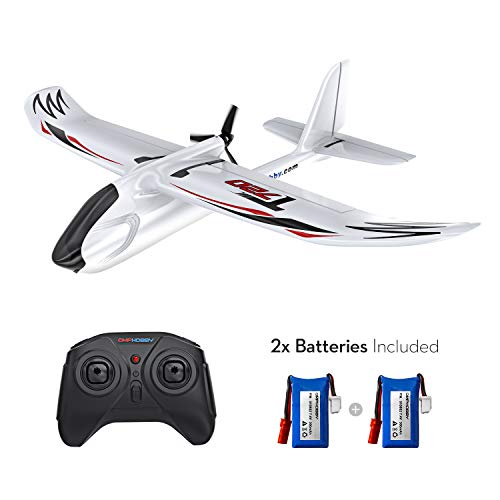 OMPHOBBY T720 RC Plane Ready To Fly 6-Axis Gyro Stabilizer RC Airplane RTF With Normal Flight Mode One-button Start Aerobatic Flight Function For Beginners RC Planes - Thumbnail 5
