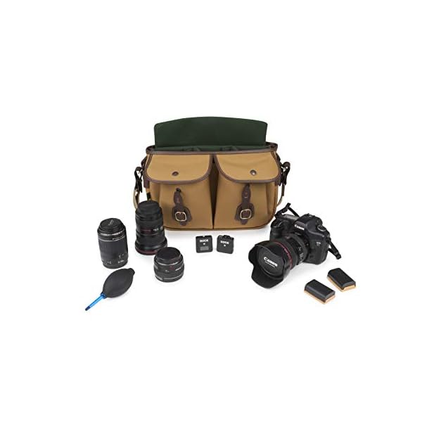 Billingham Hadley Pro 2020 Kameratasche (Khaki FibreNyte/Chocolate Leder) – Bild 6