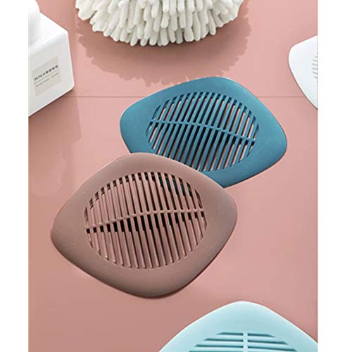 Drain Hair Catcher Shower Drain Hair Traps Drain Stopper Cover Bathroom Bathtub Sink Strainer Soft Silicone for Bathroom Bathtub and Kitchen 2 Pack