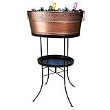 BREKX Copper Finish Aspen Hammered Galvanized