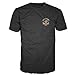 Winchester Official Men's American Deer Skull Graphic Short Sleeve Cotton T-Shirt (XL, Black)