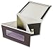 Juvale Foldable Fabric Storage Bins - Organization Storage Cube Boxes with Clear Windows & Lids - for Household Items, Clothing, Office Supplies, More - Brown/Beige
