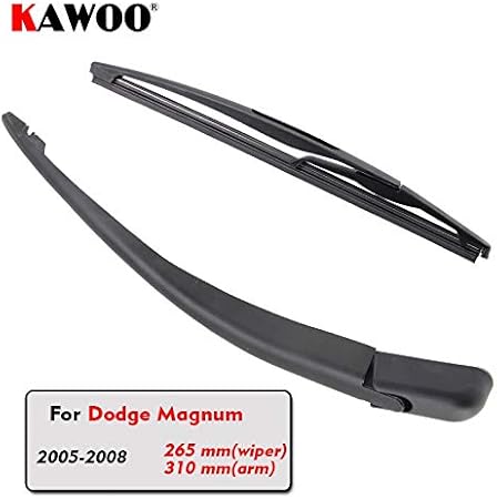 Amazon 車のリアワイパー刃バックウィンドウワイパーダッジマグナム用ハッチバック 05 08 265 ミリメートル車アクセサリースタイリング 1 Set ワイパー用ツール 車 バイク