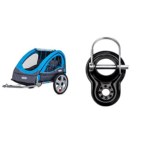 InStep Take 2 Double Bicycle Trailer with Coupler Attachment InStep