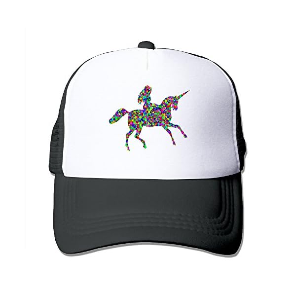 SAXON13-Unisex-Baseball-caps-Meshback-Woman-Riding-Unicorn-Hat-Caps-Black SAXON13-Unisex-Baseball-caps-Meshback-Woman-Riding-Unicorn-Hat-Caps-Black
