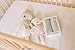 Pack n Play Stretchy Fitted Muslin Cotton Playard Sheet Set - Margaux & May 2 Pack Portable Mini Crib Sheets,Ultra Soft & Breathable - Stripes & Solid Grey